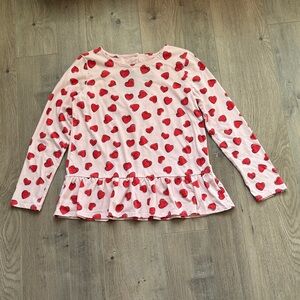 Carter’s Heart Pattern Kids Top